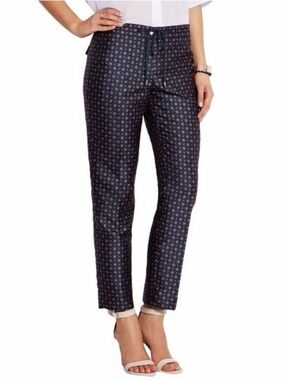 J. CREW - FOULARD JACQUARD PANTS